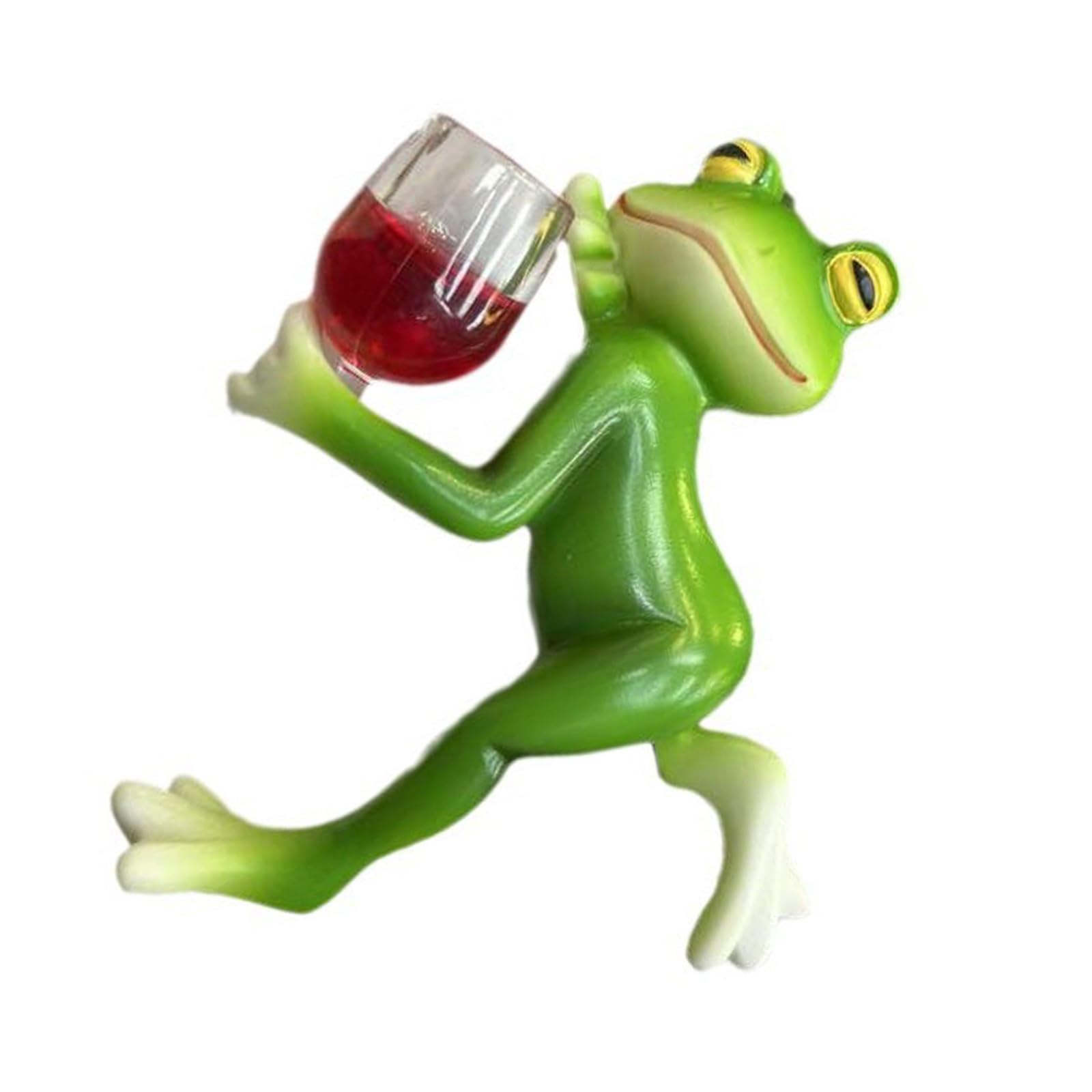 Kalttoy Authentic Frogs Decoration Enhances Any Space with Its Natural Look Crafted From Long Lasting Resin Materials Lightweight Garden Ornament