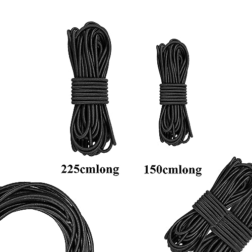 Vasemele 4 Stück Gummiband für Liegestuhl Gummischnur für Relax-Liegestuhl Elastisches Gummibänder Ersatzteile Universal für Liegestuhl Ersatzseil für Liegestuhl Elastisches Ersatzseil für Liegestuhl – Bild 3