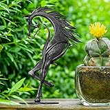 Taille et décoration parfaites : la taille et la décoration de ce cheval conviennent pour la maison et le jardin