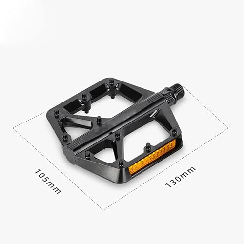 Miniatura 3 de Pedales de bicicleta de montaña, aleación de aluminio antideslizante, adecuado para BMX, MTB, carretera, bicicleta de montaña, rodamientos DU con