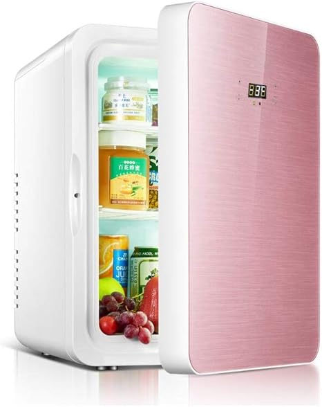 Amazon ミニ冷蔵庫 8l 省エネ 小型 静音 化粧品用冷蔵庫 温度調節 保冷庫 車載 家庭両用 冷温庫 表示パネル 保温 保冷 コンパクト エコタイプ 寝室 アウトドア ポータブル 一人暮らし 卓上冷蔵庫 日本語説明書 ピンク Kagomi 保温 冷温庫 通販