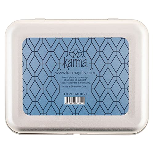Image of Karma Sentiment Note Taking Prayer Box - Encouraging Notes, Faith Bigger Than Fear