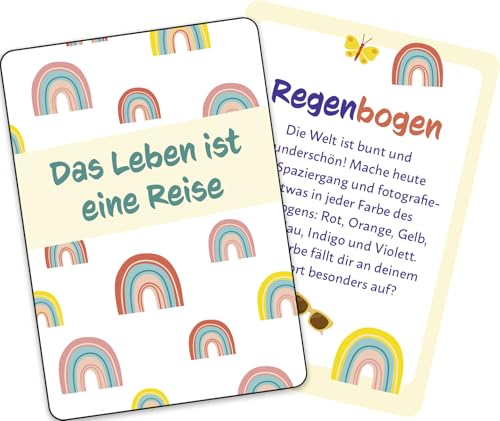 Urlaubsfoto-Challenge: 50 Karten mit kreativen Fotoaufgaben | Für Urlaub und Reise, besondere Fotoideen für unvergessliche Erinnerungen