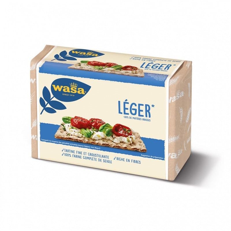 WASA - Pain Croquant Leger 270G - Lot De 4