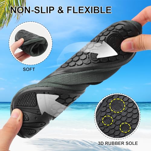 Unisex Quick-Drying Water Shoes Men/Women - Barefoot Aqua Socks for Swimming3