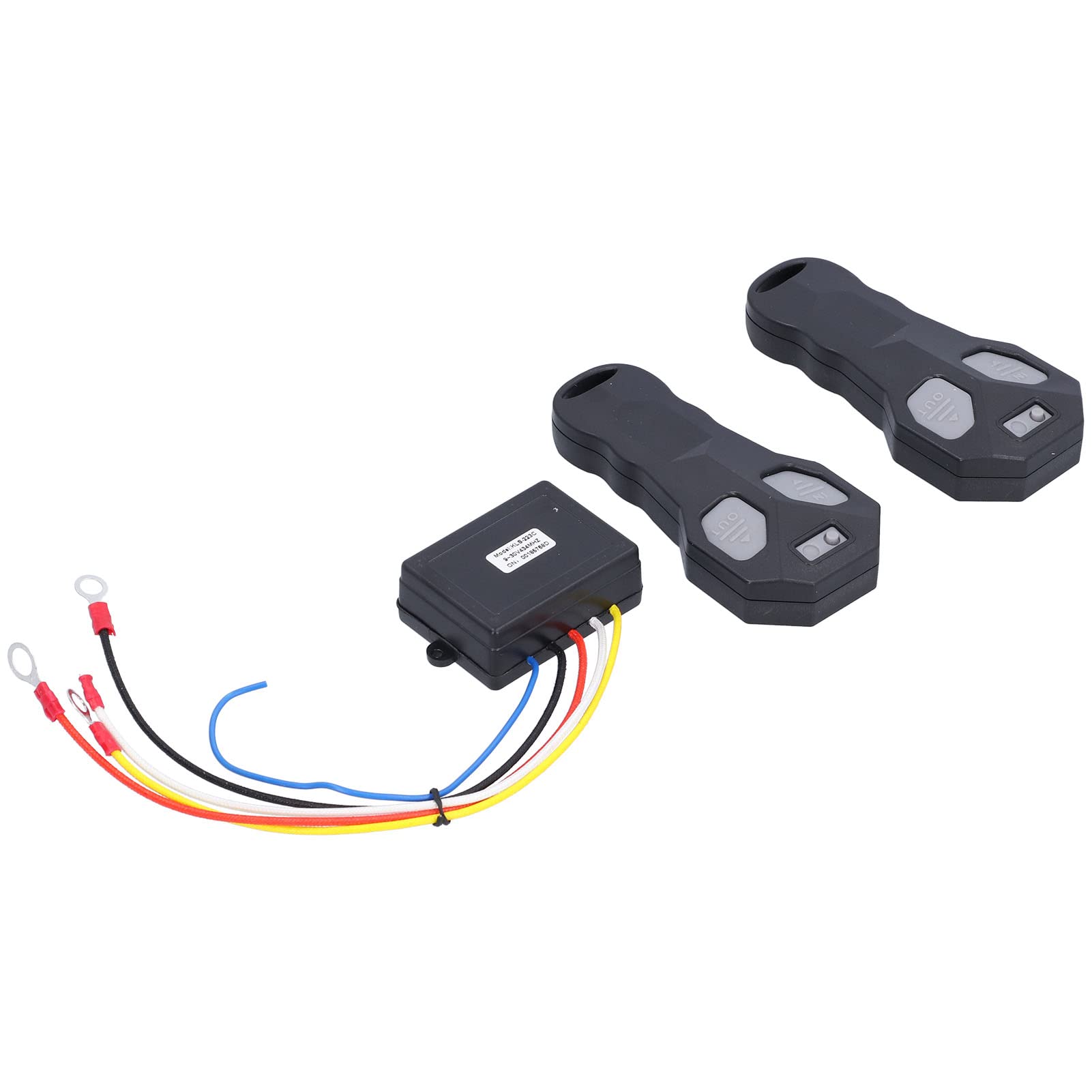 2 Pezzi di Telecomando per Verricello Senza Fili 12V Sostituzione Elettrica per Camion ATV Controller per Verricello Universale Accessori per Veicoli per Camion