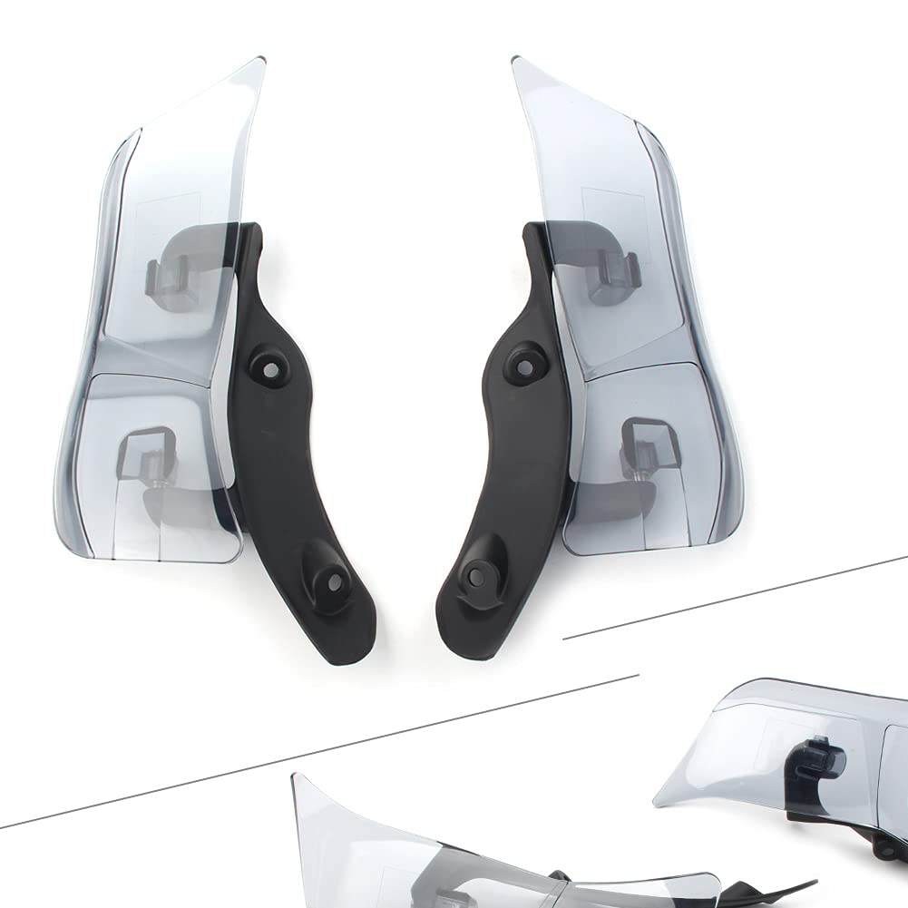 Cnswee6 Motorcycle Batwing Fairing Lower Windshield Air Deflectors