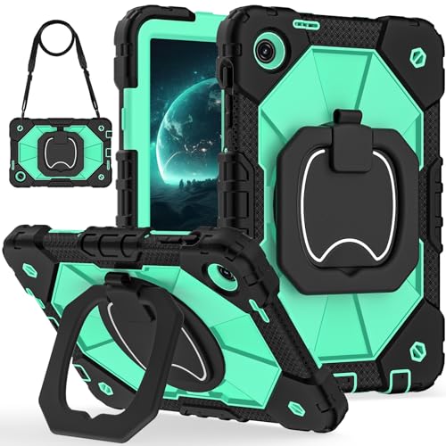 Funda para tablet T-Mobile Rewl Tab 2 contra caídas con correa y soporte reforzado