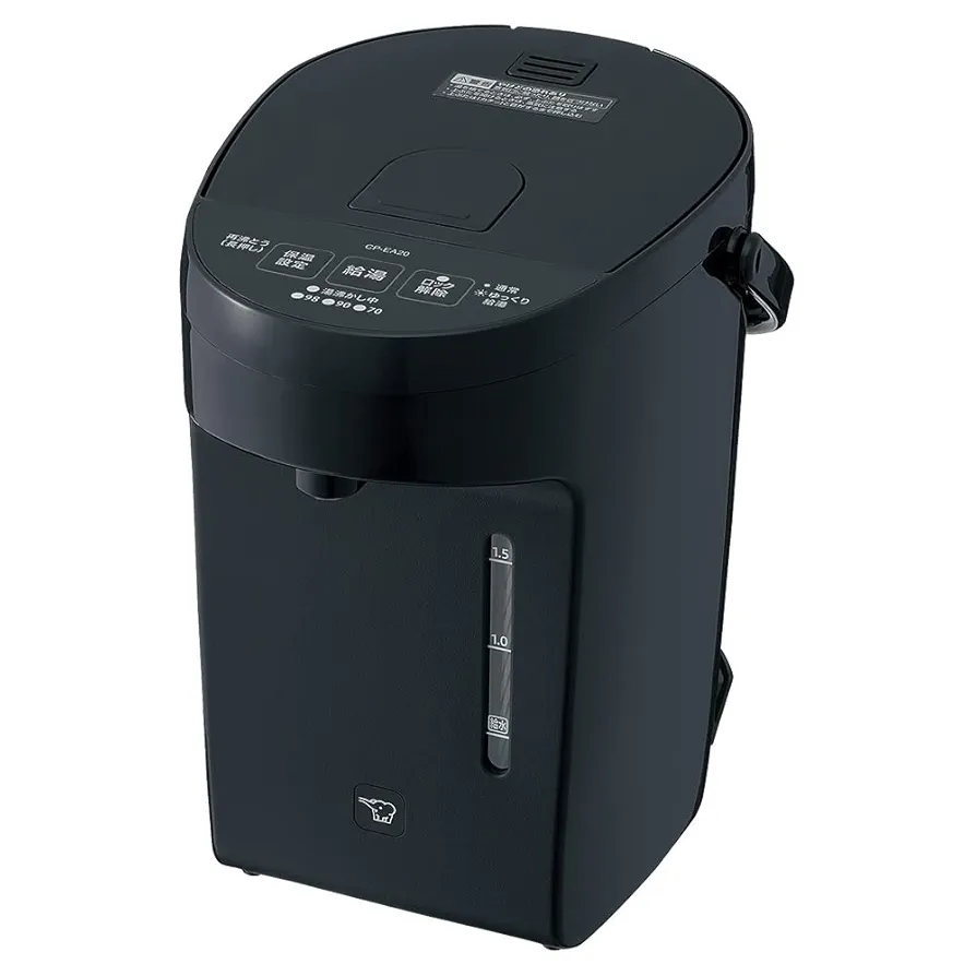 象印i 電気ポット CP-EA20-BM ブラック Amazon | 象印マホービン 電気ポット 2.0L スレートブラック CP