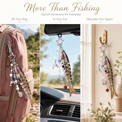 Image of Portable Tackle Box with Tackle Included - 86 Pcs Fishing Lures Kit /Soft Baits /Accessories Set- Ideal Gift for Women Girls Female Anglers Beginners to Advanced, Freshwater Saltwater Bass Trout