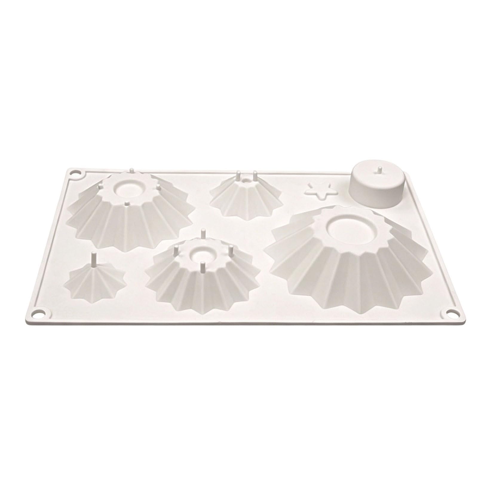 Tsophreniq 5 Layer Combination Food Safe Silicone Christmas Tree Cake Molds Mousses Cake Dessert For Homemades Treats And Baking Craft Projects Silicone Baking Molds For Cakes