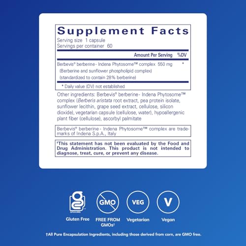 Pure Encapsulations Berberine UltraSorb
