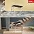 Hailo TP2 Plus | Work & Staircase Platform | Length and Height-Adjustable Telescopic Rails and feet | Integrated Bubble Level | for use with Step stools & stepladders