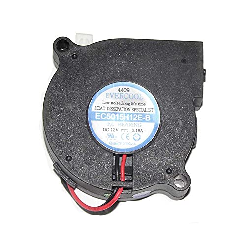 EC5015H12E-B Humidifier Fan 12V 0.18A 5cm 2Wire Cooling for Machines