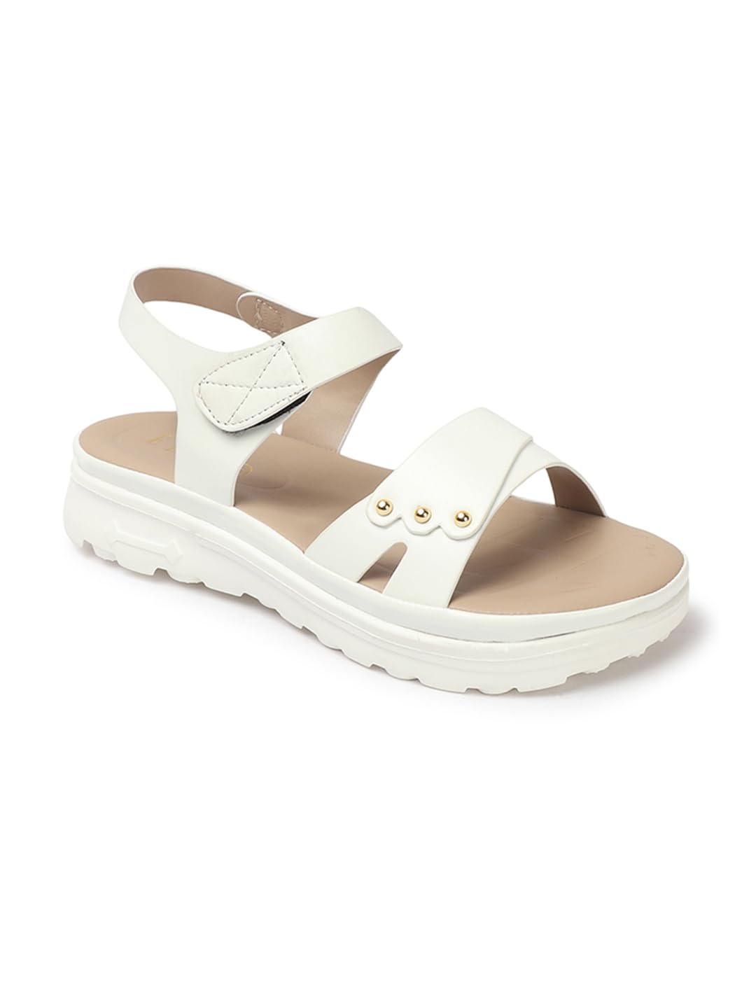 elle women Comfortable Flat Round Toe Back strap fashion Sandal-picture-49