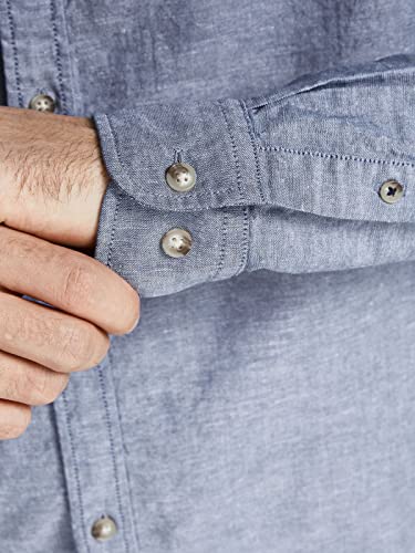 JACK & JONES JJESUMMER Band Shirt L/S S22 Noos