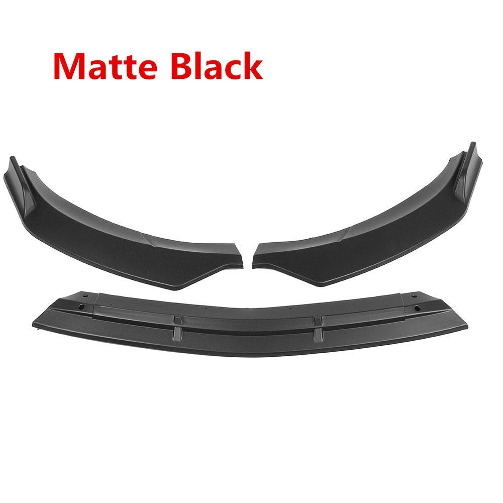 Spoiler Parachoques Delantero del automóvil Parachoques Delantero Separador de Labios Alerón para Mercedes Benz Cla-Class W117 2016-2020, Parachoques Delantero Alerón Delantero Difusor de Labios