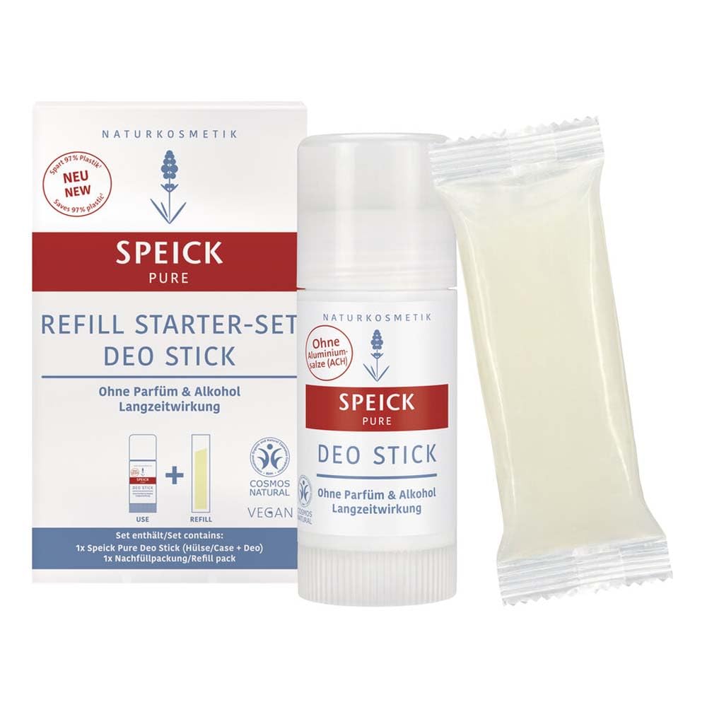 Speick Pure Refill Starter-Set Deo Stick, 80ml (5)