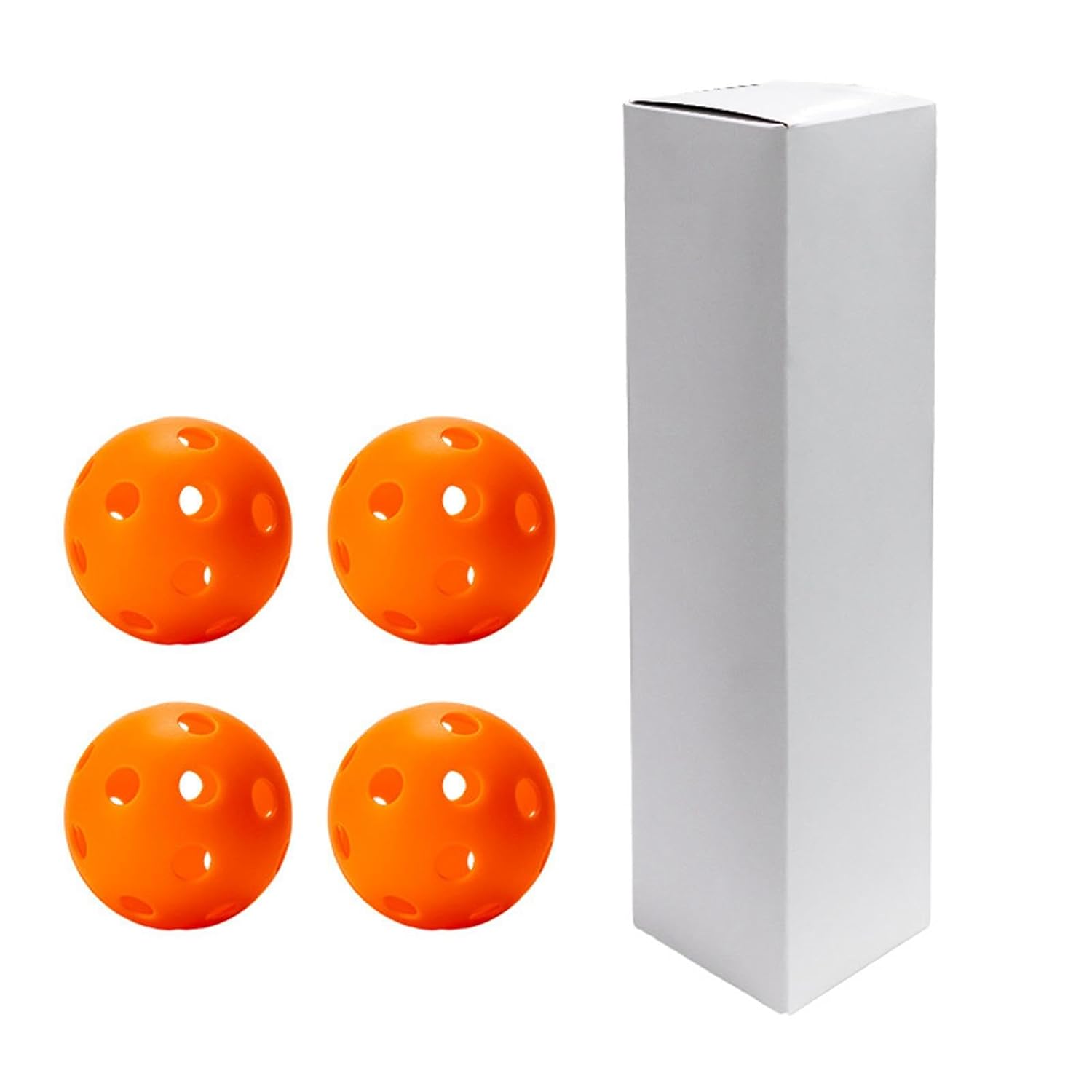 HEAVENGLOW Indoor Pickleball Balls 26 Holes Hard Hollow Ball for Pickleball Accessories Orange 4pcs | Tennis & Racquet Spo... - Review, Price and Buying Guide