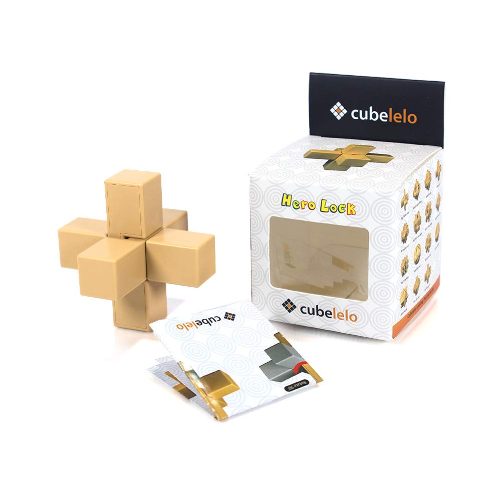 Cubelelo Hero Lock Locking Puzzle Brain Teaser Block Toy (B089N96VDK) Amazon Price History, Amazon Price Tracker