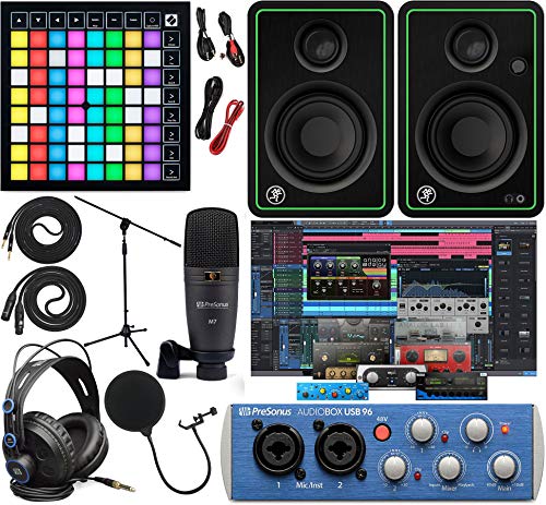 PreSonus I[fBI{bNX 96 I[fBIC^[tF[X tX^WILbg X^WIA[eBXg\tgEFApbN Novation Launchpad X ObhRg[[t Ableton LiveACR3-X yAX^WI