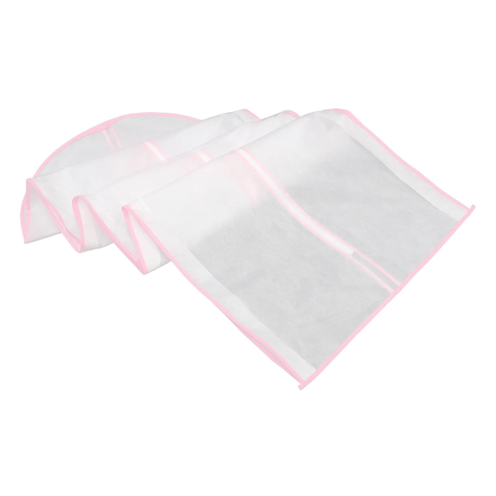 fundas para ropa 3Pcs Dress Long Clear Garment Bag For Gowns Storage Dust-Proof Clothing Cover Suit Travel Organizer Dance Costume