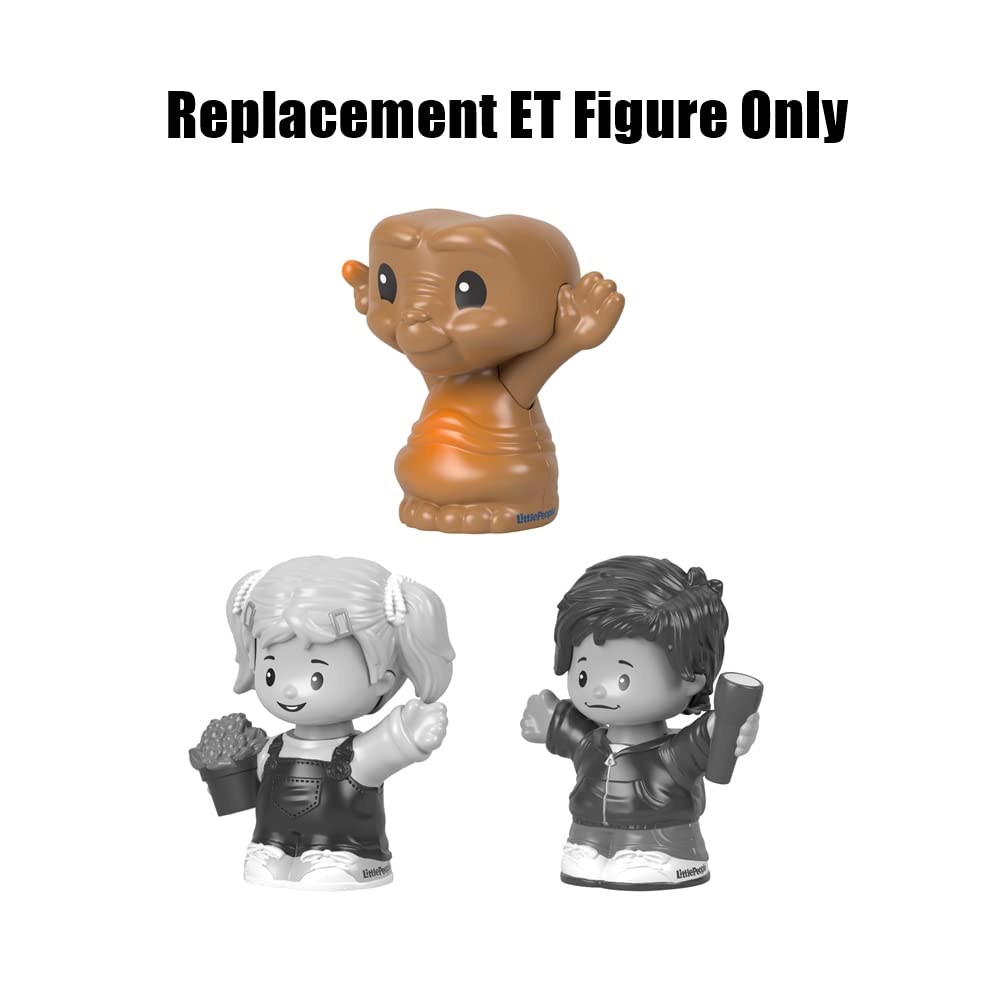 Część zamienna do Fisher-Price Little People Collector Series E.T. Pozaziemskie figurki filmowe - HGJ89 ~ zapasowa figurka ET