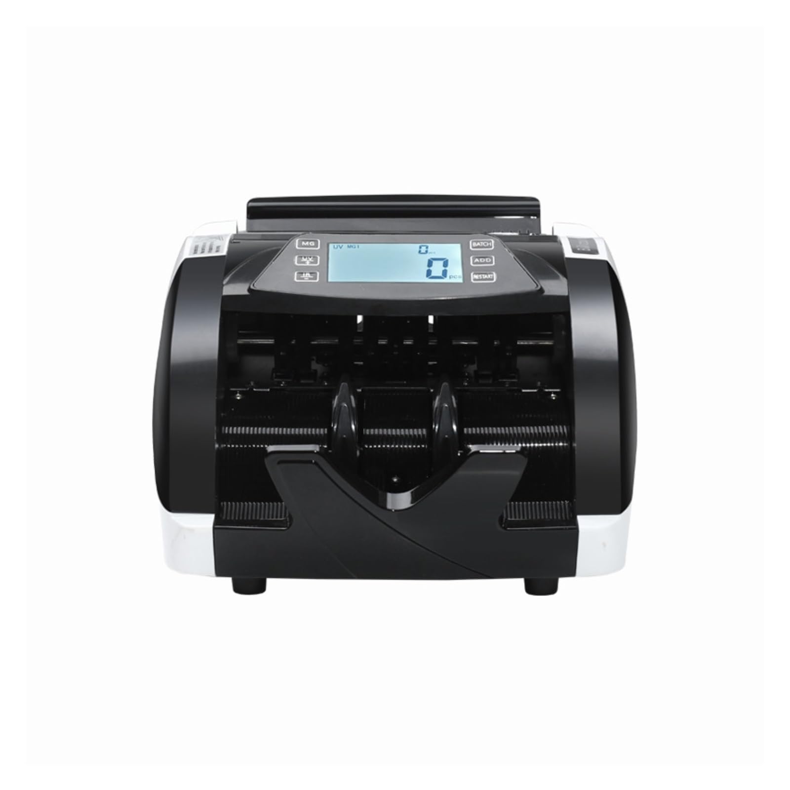 Contatore di denaro, Conta banconote portatile, scanner multisensore con doppio display TFT LED