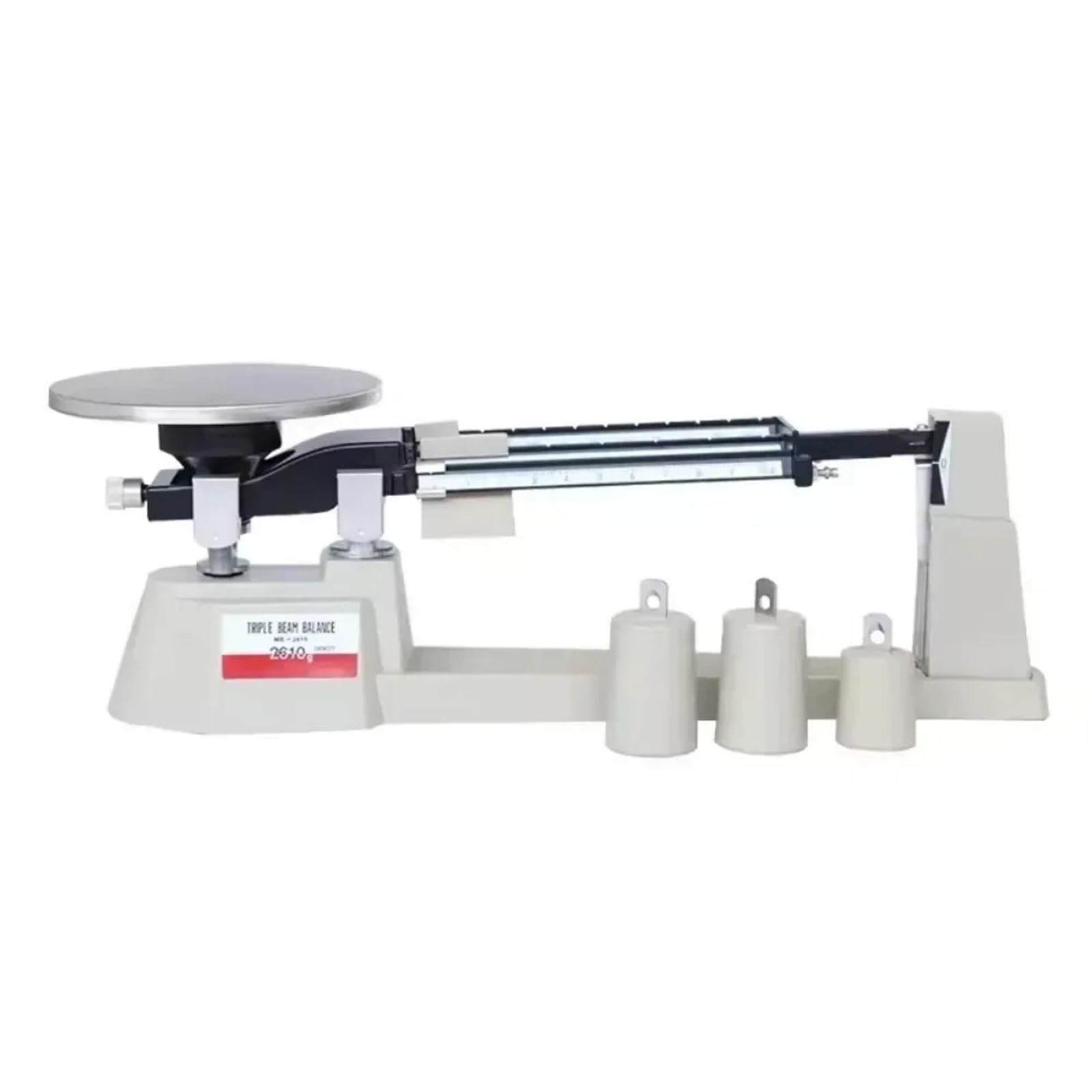 Dreifach-Balkenwaage for Labor, 2610 g/0,1 g, analytisches Gewichtsset, mit Null-Einstellknopf Kommerzielle Qualität