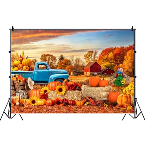 Fondo de otoño para fotografía 10x8 pies miniatura 5