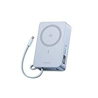 UGREEN MagFlow Qi2 25W Power Bank 20000mAh USB C PD 45W Cavo Compatibile con MagSafe