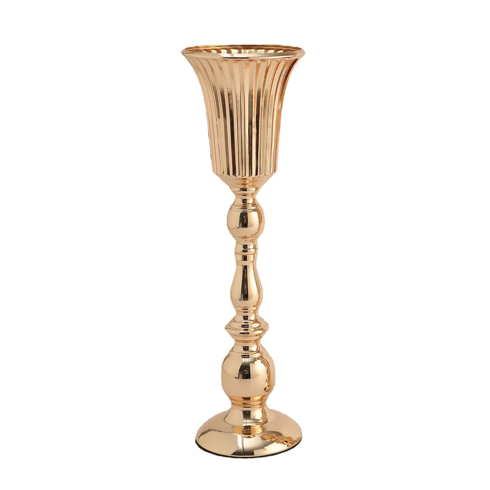 carotoe Candlestick Holder Golden Valentine ' s Day, Home Decoration Simple Holder Flower Vase Votive Holders