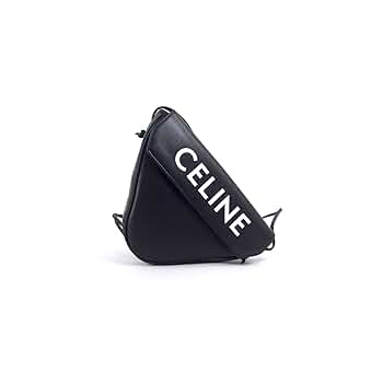 CELINE ショルダーロゴバッグ CELINE】セリーヌロゴ入り ミディアム メッセンジャーバッグ