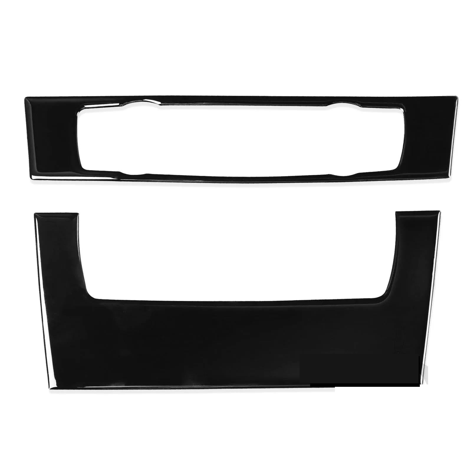 for 3 Series E90 E92 2005 2006 2007 2008 2009 2010 2011 2012 Piano Black Air Conditioner CD Control Panel Plastic Cover Sticker(B)