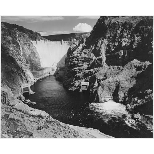 Toile Adams Barrage Boulder pour salon lumineux sans décolorer