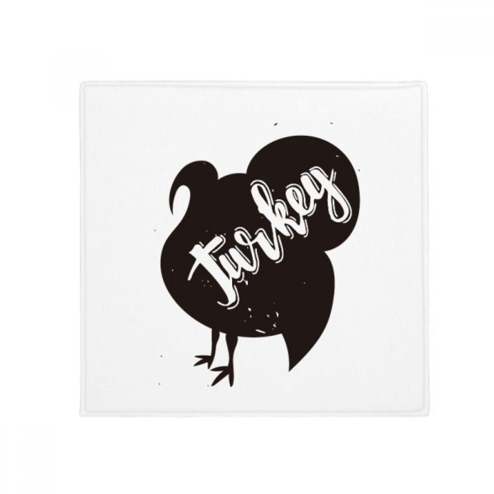 Tapis tigre noir et blanc rond 60cm : cadeau idéal pour salon