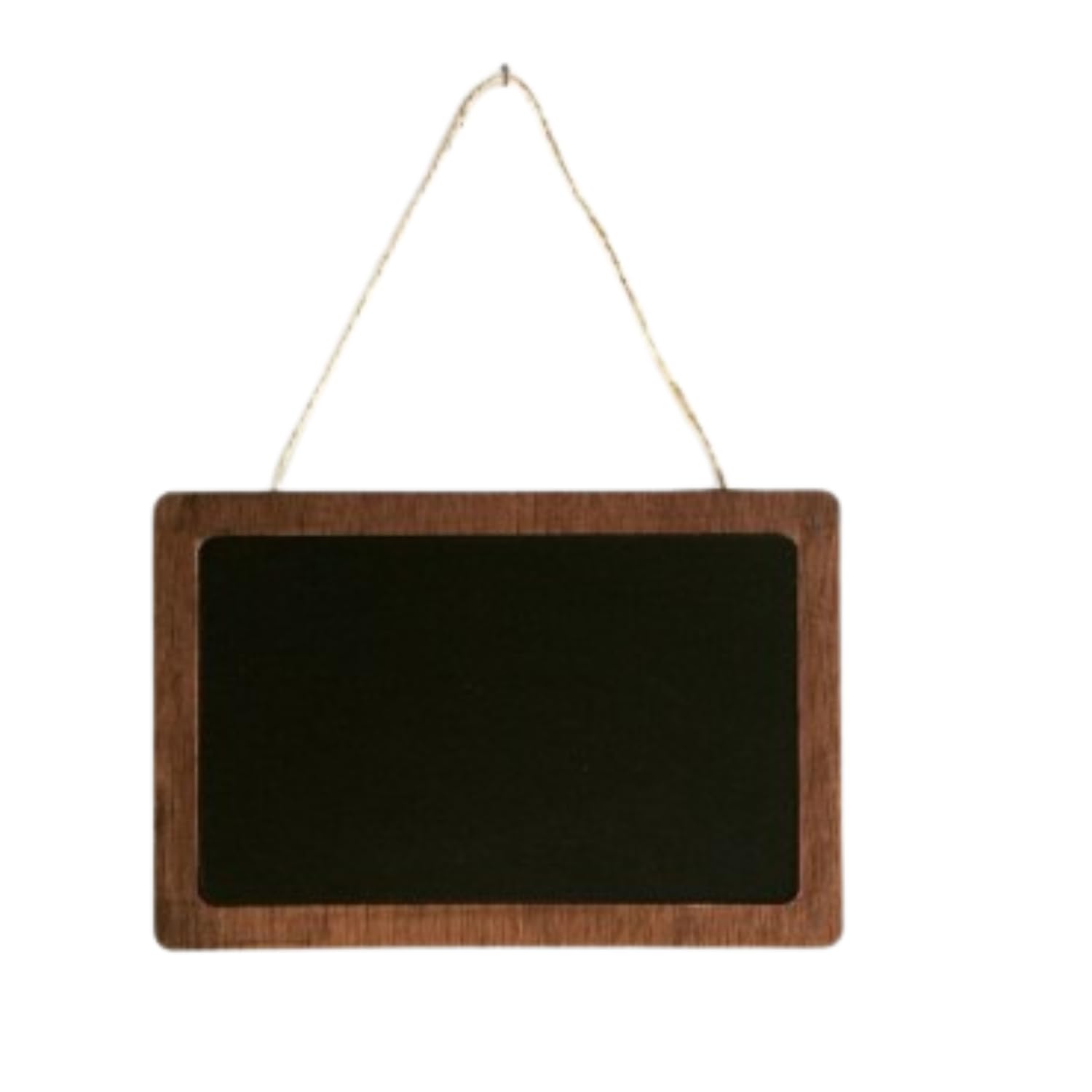 Alapizarra - Pizarra Negra Marco de Madera | Ideal Para Tiendas, Bares, Bodas, Eventos | Escritura con Tizas y Rotuladores de Borrado al Agua | Medidas 35 x 26 cm