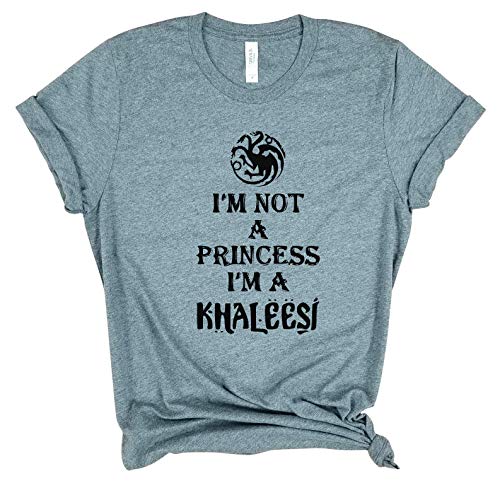 I'm not a princess I'm a Khaleesi - Mother of Dragons Shirt Mother of Dragons Shirt for Women Girls Men Unisex Top Tee, Game of Thrones, Gym shirt, Yoga shirt, Womens shirt.