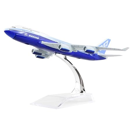 Qids Boeing 747 16cm Alloy Metal Airplane Model