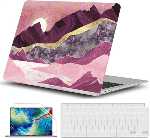 Coque MacBook Neo 13 fine et rigide GVTECH Design06 puce A18 Pro modèle A3404