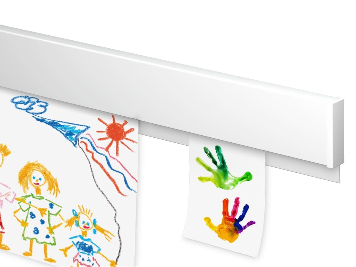 Artiteq - Info Rail pour Suspendre Dessin, Poster, Feuilles de présentation - Cimaise Artiteq Noir / 200 cm