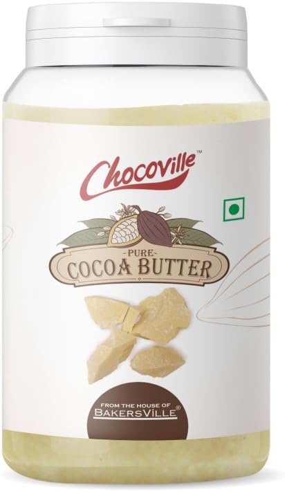 Chocoville Cocoa Butter (Neutral), 125g, 125 g