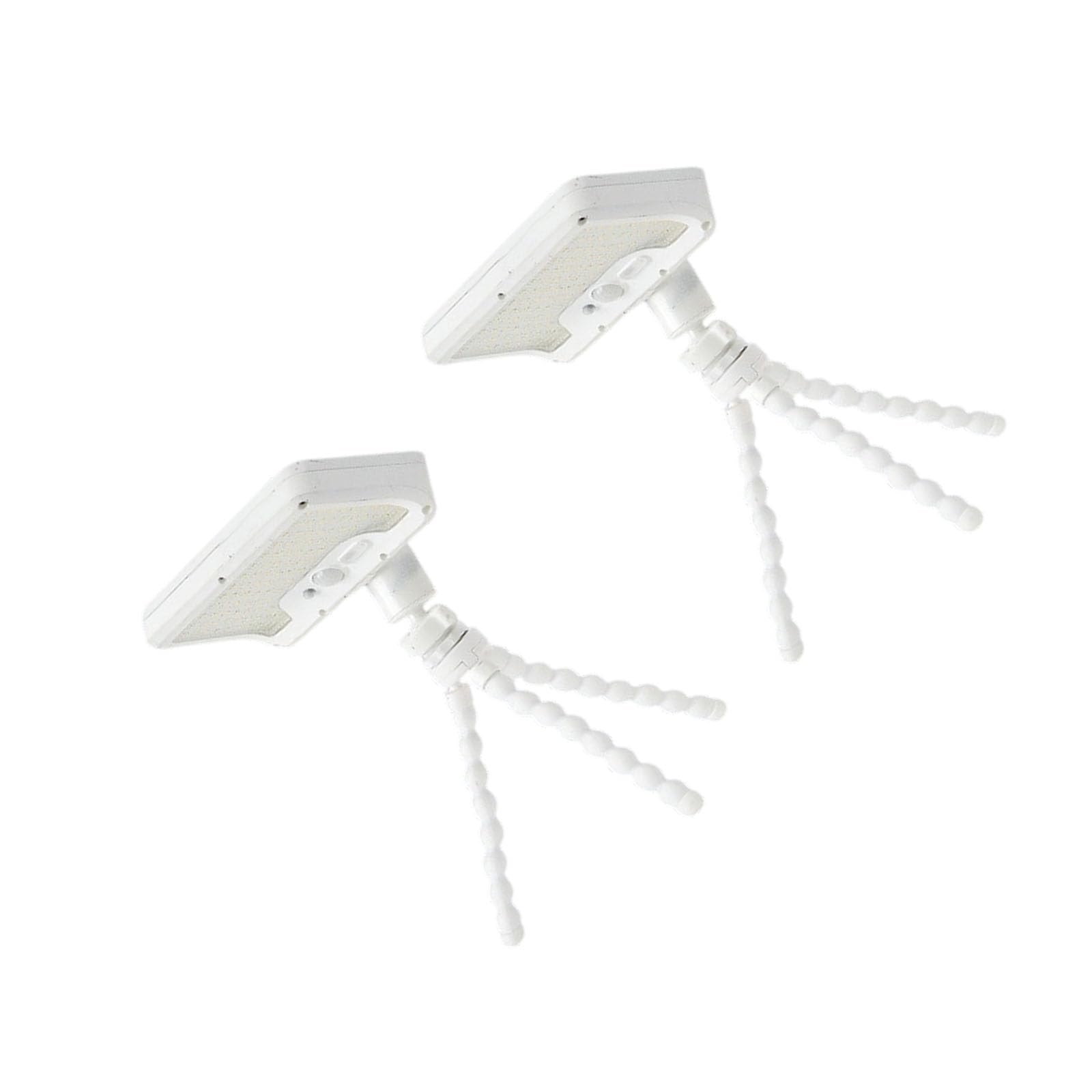 Buxuaaaa Solar Waterproof Outdoor Lighting 92 LED Globes Remote White Warm Sunlight Motion Transducer Double Charging Modifiable for Use Waterproof Outdoor Lights