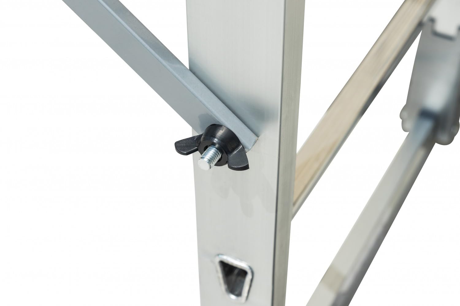 Echafaudage roulant de jardin tout terrain 0,9m/2,9m en aluminium Hailo HobbyStep H3 Jardin