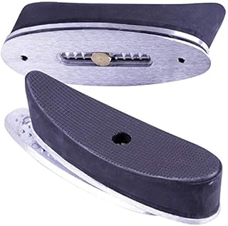 Bisley Adjustable Buttplate Recoil Pad Rubber Alloy by Bisley