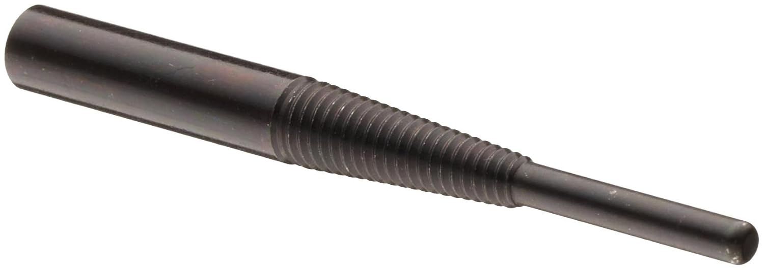 Merit M-8 Cartridge and Spiral Roll Mandrel, 1/8 Pilot Diameter x 3/4 Pilot Length, 2-1/2 Overall Length, 1/4 Shank Diameter x 1-1/4 Shank Length