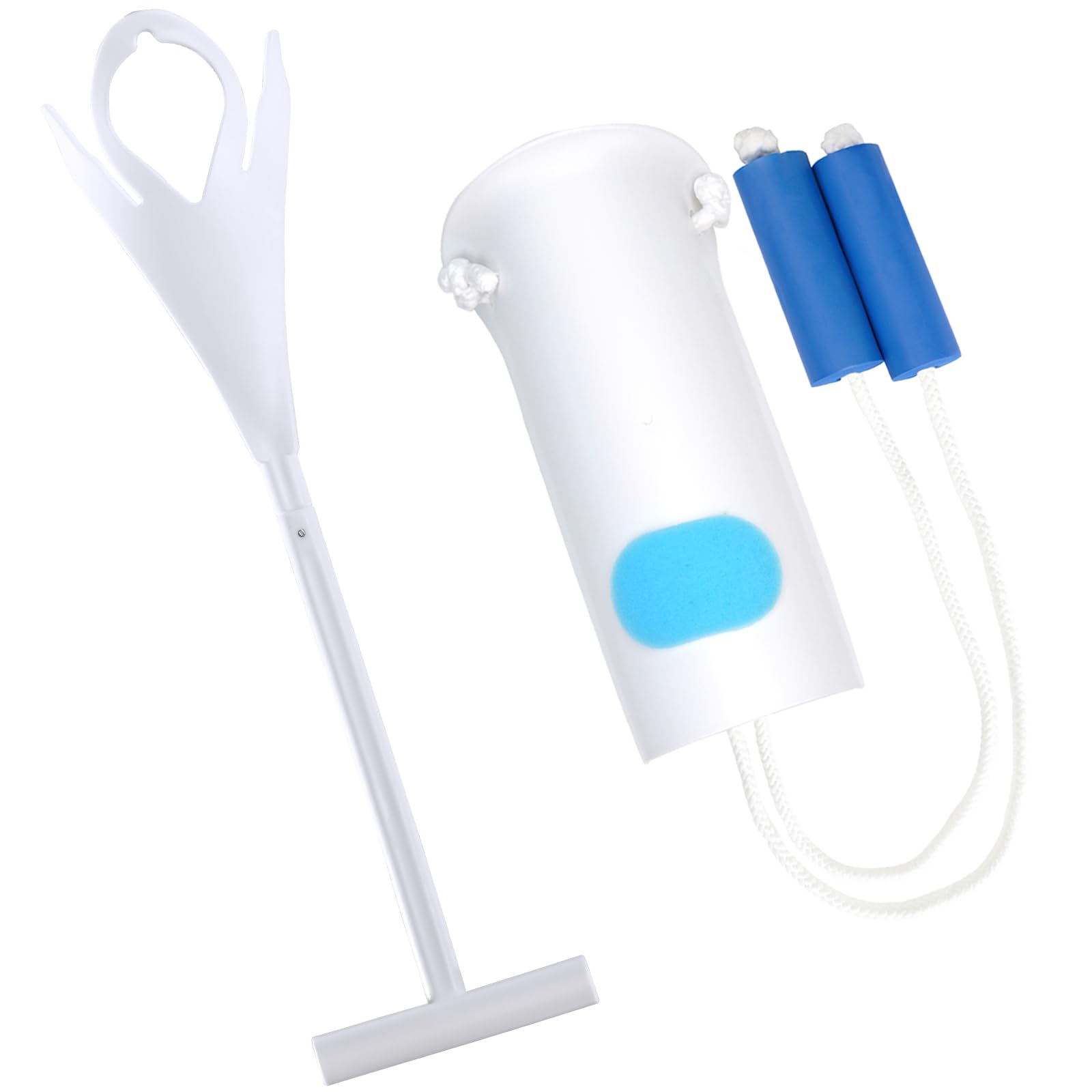 Sock Aid Kit, Sock Puller Aid Easy On and Off, Sock Assistant Device No Bending, Sock Aids for Putting On Socks and Sock Remover, Sock Helper for Seniors, Pregnant, and Limited Mobility