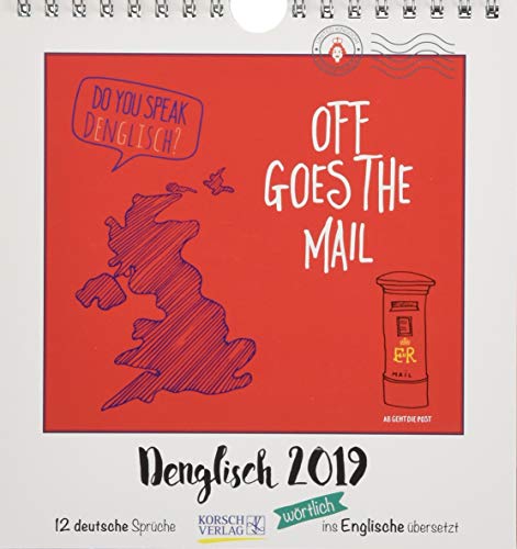 Denglisch (PK) 234119 2019: Aufstellbarer Typo-Art Postkartenkalender. Jeden Monat ein neuer Spruch. Denglisch (PK) 234119 2019: Aufstellbarer Typo-Art Postkartenkalender. Jeden Monat ein neuer Spruch.