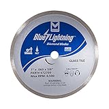 Mercer Industries 672700 Diamond Blade for Glass Tile, 7' x .060 x 5/8'