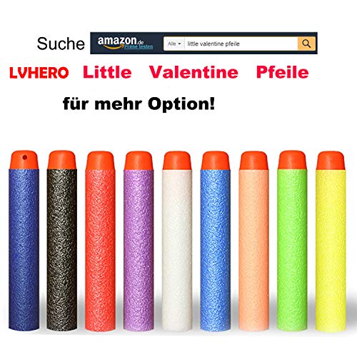 400 Pfeile Dart Bullets für Nerf N Strike 2.0 Blaster, Ersatzpfeile Munition Foam Darts kompatibel mit Nerf Hasbro Fortnite